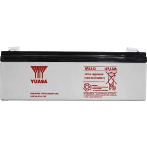 แบตเตอรี่ Yuasa NP2.3-12 12V 2.3Ah VRLA สำหรับใช้งานสำรอง แบตเตอรี่ตะกั่วกรดอุตสาหกรรมแบบชาร์จได้ - Product Image 2