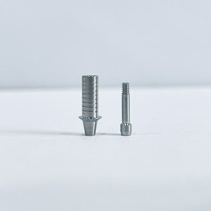 Base de Titanio <span class=keywords><strong>CAD</strong></span> CAM Dental No Rotacional Compatible con Osstem TS Hexagonal Interno para Retención de Puentes con Tornillo - Product Image 2