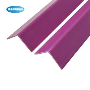 Wholesale Colorful Pvc Decorative Moulding Protect Wall Corner Plastic Pvc Profile Corner Edging Guard