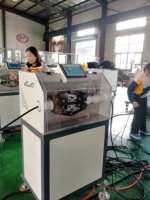 Machine d'extrusion de tuyaux corrugués électriques à vis simple en PVC PE PA PP NYLON et de tuyaux de drainage en plastique