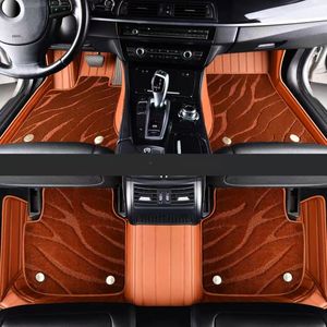 Tapis de sol de <span class=keywords><strong>voiture</strong></span> en cuir double couche, tapis imperméable, tapis d'intérieur de <span class=keywords><strong>voiture</strong></span> entièrement recouvrant, adapté à Buick LaCrosse 06-26 - Product Image 2