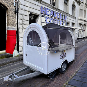 Carrito de Comida de Diseño Único 2025 para Gelato, Remolque de Comida para Helados Italianos para Europa, Camión de Comida Móvil para Venta de Café - Product Image 5