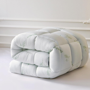 Surmatelas en bambou matelassé, housse respirante, surmatelas extra épais, housse de protection de <span class=keywords><strong>matelas</strong></span> douce et fraîche avec poche profonde - Product Image 3