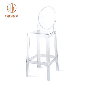 Chaise fantôme transparente en plastique acrylique, mobilier <span class=keywords><strong>Victoria</strong></span> du milieu du siècle, pieds hauts pour événement, fête de mariage, vente en gros - Product Image 1