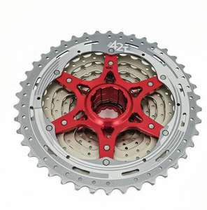 Cassette de vélo de vtt en alliage gris noir CSMX3 <span class=keywords><strong>SUNRACE</strong></span> 10SP 11-46T 10 vitesses - Product Image 4