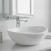 Robinet de lavabo à levier unique moderne de haute qualité, anti-traces de doigts