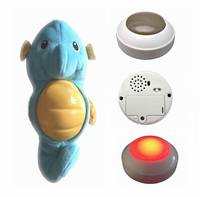 Mécanisme de jouets en peluche GDP B008 Sound Box avec lumière LED colorée Appuyez simplement sur le bouton pour jouer un beau module de son de musique