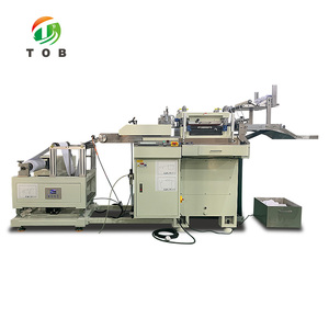 Máquina troqueladora de electrodos automática TOB DMQ350 para baterías de iones de litio de celda de bolsa línea piloto y línea de producción - Product Image 1