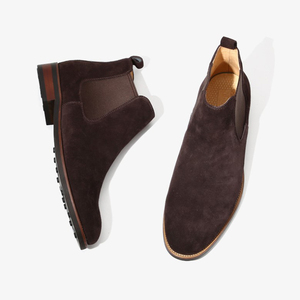 <span class=keywords><strong>Stivali</strong></span> Chelsea personalizzati comodi in pelle per <span class=keywords><strong>uomo</strong></span> con suola in <span class=keywords><strong>gomma</strong></span> di alta qualità <span class=keywords><strong>stivali</strong></span> <span class=keywords><strong>bassi</strong></span> da <span class=keywords><strong>uomo</strong></span> - Product Image 6