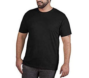 Camiseta de Algodón de Bambú Cómoda y Elegante 2019, Camisetas Ajustadas con Cuello Redondo y Etiqueta Privada - Product Image 6