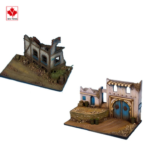 Custom Realistic Miniature Model Resin Middle Eastern Style Building House Souvenirs For Sales