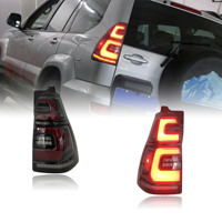 HOSI - Luz Trasera LED en Oferta, Lámpara Trasera para Toyota 4Runner de 4.ª Generación, Accesorios para Automóviles, 2003-2009