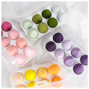 Set di 4 Spugnette per Trucco Lavabili Meiyan Four Beauty Egg, Non Assorbono il Trucco e Non si Dissolvono con l'<span class=keywords><strong>Acqua</strong></span> - Product Image 4