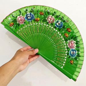 Abanicos Españoles de Diseño, Abanico Plegable de Madera con Estampado, Estilo Deportivo Promocional - Product Image 2