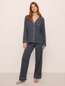 Set <span class=keywords><strong>Pigiama</strong></span> <span class=keywords><strong>Donna</strong></span> in Tencel <span class=keywords><strong>Modal</strong></span> Spandex, Servizio Personalizzato Disponibile per Abbigliamento da Notte per Adulti - Product Image 5