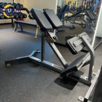 Banc de musculation commercial Kaishi pour extensions dorsales – Chaise romaine de gym pour le bas du dos, le renforcement du tronc et l'entraînement de force
