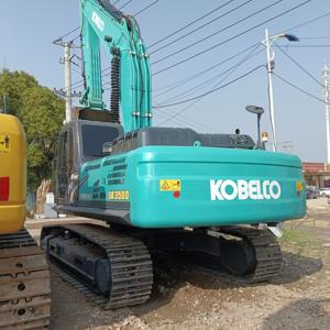 Excavadora de orugas Kobelco SK350D 44,2 T usada, máquina resistente con cubo 1,6 - Product Image 1