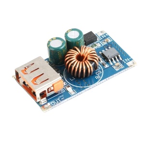 โมดูลแปลงไฟแบบ DC-DC ลดแรงดัน 12V24V เป็น QC3.0 USB พร้อมวงจรชาร์จเร็ว - Product Image 1