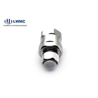 Conector de cable 7/8 4,3/10 conector tipo abrazadera de enchufe macho para cable coaxial 7/8