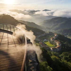 ระบบพ่นหมอกสแตนเลสแรงดันสูงแบบกำหนดเอง พร้อมระบบควบคุมแบบสัมผัส ทนทาน สำหรับระบายความร้อนในรีสอร์ทและภูมิทัศน์ - Product Image 5