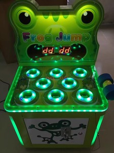 Machine de <span class=keywords><strong>jeu</strong></span> d'arcade Frog Jump - Style Coin Pusher, personnalisable, marque OEM - Product Image 2