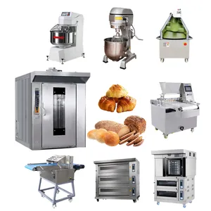 bakery shop equipment Full Set Oven Mixer Industrial flat Bread Making Machine for bakery shop