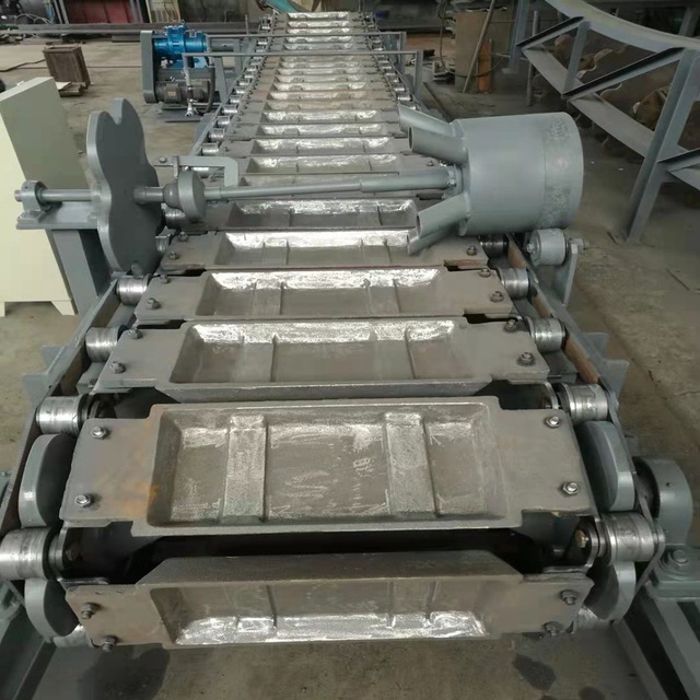 Customized Automatic Die Ingot Casting Machine for Aluminum Alloy Steel Copper Industrial Furnace Production Line