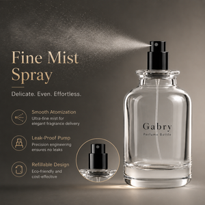Flacone <span class=keywords><strong>Spray</strong></span> in Vetro per Cosmetici e Profumi da 30ml, 50ml, 100ml, Bottiglia Vuota per Olio Essenziale, Confezione con Atomizzatore per Nebulizzazione Fine - Product Image 4