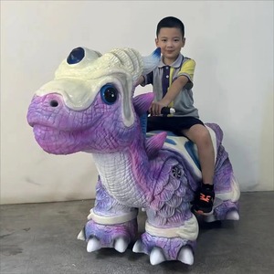 Dinosaurio Animatrónico Pequeño para <span class=keywords><strong>Parque</strong></span> Infantil, Atracción <span class=keywords><strong>de</strong></span> <span class=keywords><strong>Parque</strong></span> <span class=keywords><strong>de</strong></span> Diversiones, Control Remoto, Funciona con Monedas, Ciudad Dino - Product Image 2