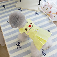 Ventes flash : Robes fines et anti-UV avec imprimé ours, accessoires pour animaux de compagnie, vêtements pour chats et chiens, luxe pour la collection printemps-été