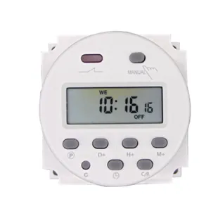 Timer 220V 110V 24V 12V CN101A Digitaler LCD-Leistungs timer Programmier bares Zeit schalt relais 16A CN101