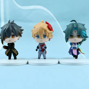 ฟิกเกอร์อนิเมะ <span class=keywords><strong>Genshin</strong></span> <span class=keywords><strong>Impact</strong></span> 6 <span class=keywords><strong>ตัวละคร</strong></span> รุ่น Q เวอร์ชั่นเสี่ยว ของเล่นฟิกเกอร์อนิเมะขนาด 8 ซม. ของเล่นแอคชั่นฟิกเกอร์สำหรับตั้งโชว์ - Product Image 6