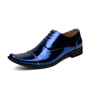 Chaussures Oxford pour hommes de style britannique de haute qualité, imperméables, antidérapantes, en cuir véritable, doublure en cuir véritable, pour le bureau, formelles, pour les affaires - Product Image 5