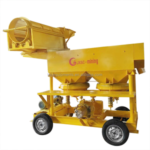 Quy mô nhỏ 5tph 10tph 20tph Vàng máy khai thác mỏ di động kim cương nhà máy rửa - Product Image 1