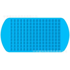 Silicone Mini Ice Cube <b>Tray</b> 160 Compartment Square Mold Freezer Safe For Making <b>Small</b> Ice Cubes - Product Image 4