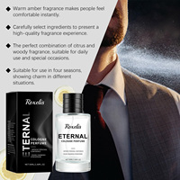 Parfum pour homme Woody Cologne 50 ml, parfum masculin longue durée, boîte cadeau noire, entrepôt étranger, livraison rapide en 3 à 5 jours