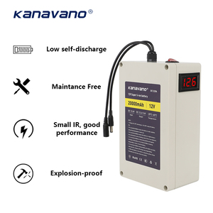 Kanavano 18650 3s 11.1v batterie pack 12V 20Ah li-ion batterie rechargeable portable sortie cc 12v Lithium Ion batterie - Product Image 3