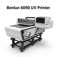 Imprimante à plat UV Benlun I3200 XP600 pour cuir, tête d'impression automatique multifonction 6090 A3/A4, impression d'étiquettes flexibles haute vitesse