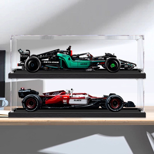 Vitrina acrílica moderna para LEGO 42141 42207 42171 F1 Race Car Dust Cover y caja de almacenamiento de figuras - Product Image 4