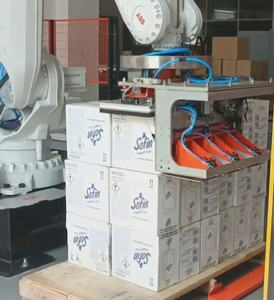 Robot empilable de palletisation adapté aux besoins du client sélectionnent et placent des boîtes de cartons automatiquement - Product Image 2