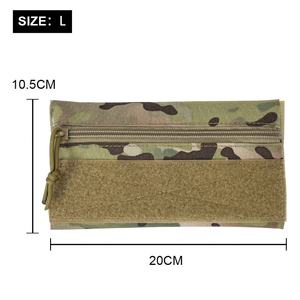 Bolsa táctica de nailon multi-tamaño para chaleco, riñonera, bolsa de pecho, bolsa colgante para caza - Product Image 5