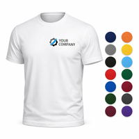 T-shirt de travail personnalisé avec logo |   T-shirt uniforme en coton de haute qualité |   Chemise d'équipe d'entreprise personnalisée pour la promotion des entreprises