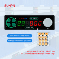 Warehouse Pick to Light System Complete Hardware and Software Solution with PTL Electronic Tags for Warehouse Inventory Picking
