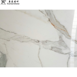 กระเบื้องพอร์ซเลนขนาดใหญ่ KLF123 แผ่นผนังขนาดใหญ่ 1600*3200 มม. ลายหินอ่อนหรูหรา สำหรับทำเคาน์เตอร์ ปูพื้น และบุผนัง - Product Image 5