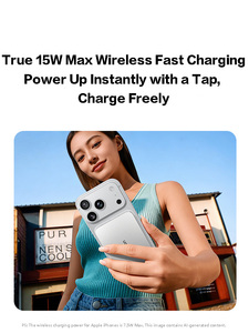 UGREEN PB580 Batería Externa Magnética Ultrafina de 5000 mAh, Cargador Rápido Inalámbrico de 15 W + Cargador Rápido con Cable de 20 W - Product Image 3