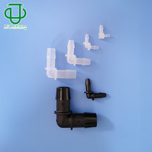 ข้อต่อพลาสติกใสรูปตัวแอล 90 องศา สำหรับเชื่อมต่อท่อส่งของเหลวและแก๊ส - Product Image 4