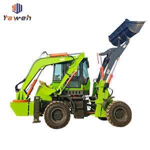 جرافة حفار احترافية Yaweh 942-45 من المصنع الصيني لصناعة الجرافات ذات العجلات الصغيرة 4x4 جرار حفار صناعة صينية للبيع - Product Image 5