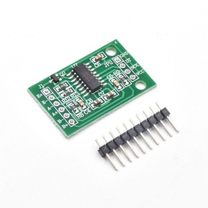 โมดูล HX711 24 บิต ADC ความแม่นยำสูง อินเทอร์เฟซแบบ SPI เซ็นเซอร์วัดน้ำหนัก เซ็นเซอร์โหลดเซลล์ เซ็นเซอร์วัดแรงดัน - Product Image 2