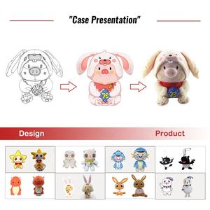 Hochwertige benutzer definierte Plüsch puppe benutzer definierte Cartoon Plüsch tier Hersteller benutzer definierte gefüllte Puppen für Kinder - Product Image 5
