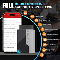 Outil de diagnostic automobile Ediag pour tous les systèmes, contrôle bidirectionnel, 15 services, OBD2, version améliorée de Ediag MINI
